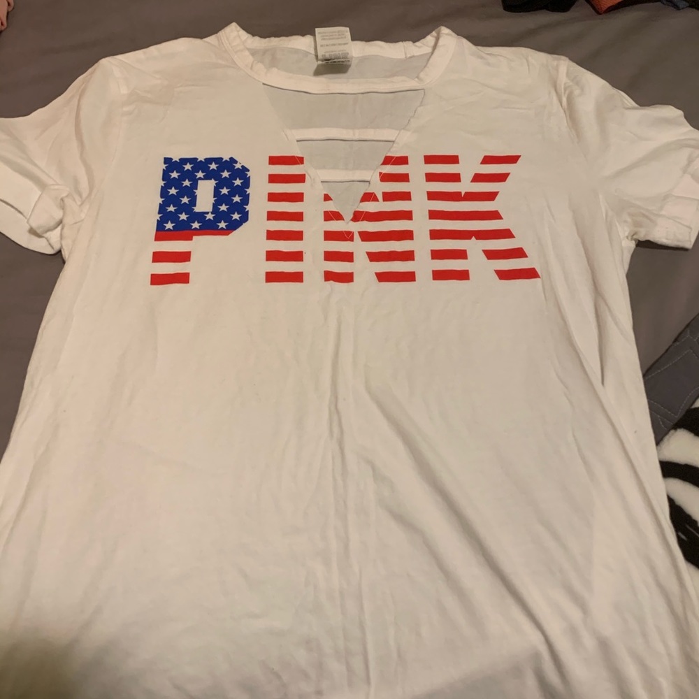 Victoria Secret PINK American Flag top